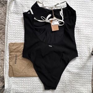 Berlook Chic Black One-Piece Swimsuit by Eberjey XL 11